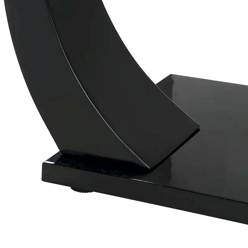 Table basse contemporaine Cres avec plateau en verre de 50 pouces par Furniture of America