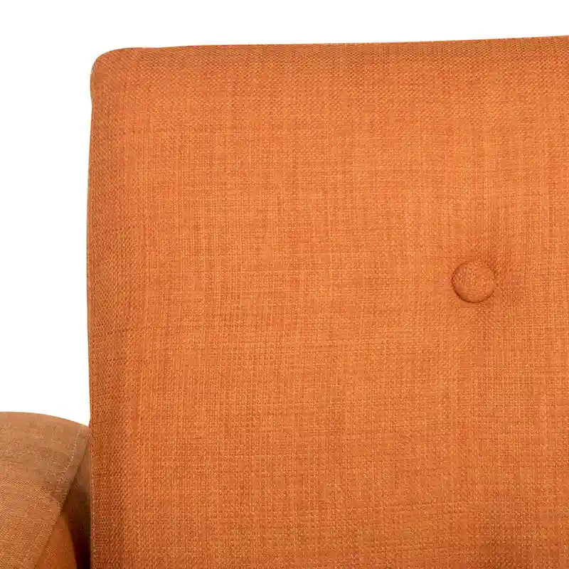 Canapé-lit pliable deux places orange SAFAVIEH Shameka