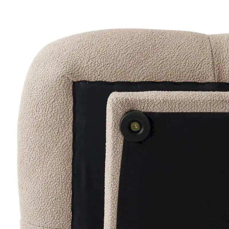 Canapé d'angle moderne en velours peluche, canapé modulable minimaliste en forme de L