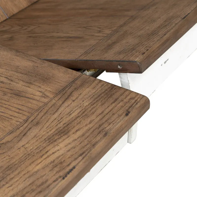 Ensemble table rectangulaire d'extérieur avec chaises de salle à manger - Différentes options